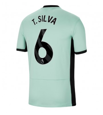 Chelsea Thiago Silva #6 Koszulka Trzecich 2023-24 Krótki Rękaw